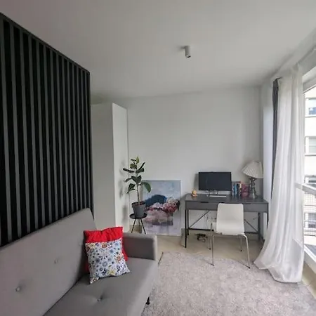 Relax Studio Centrum Lux Mattress-Bath-Netflix Varšava Exteriér fotografie